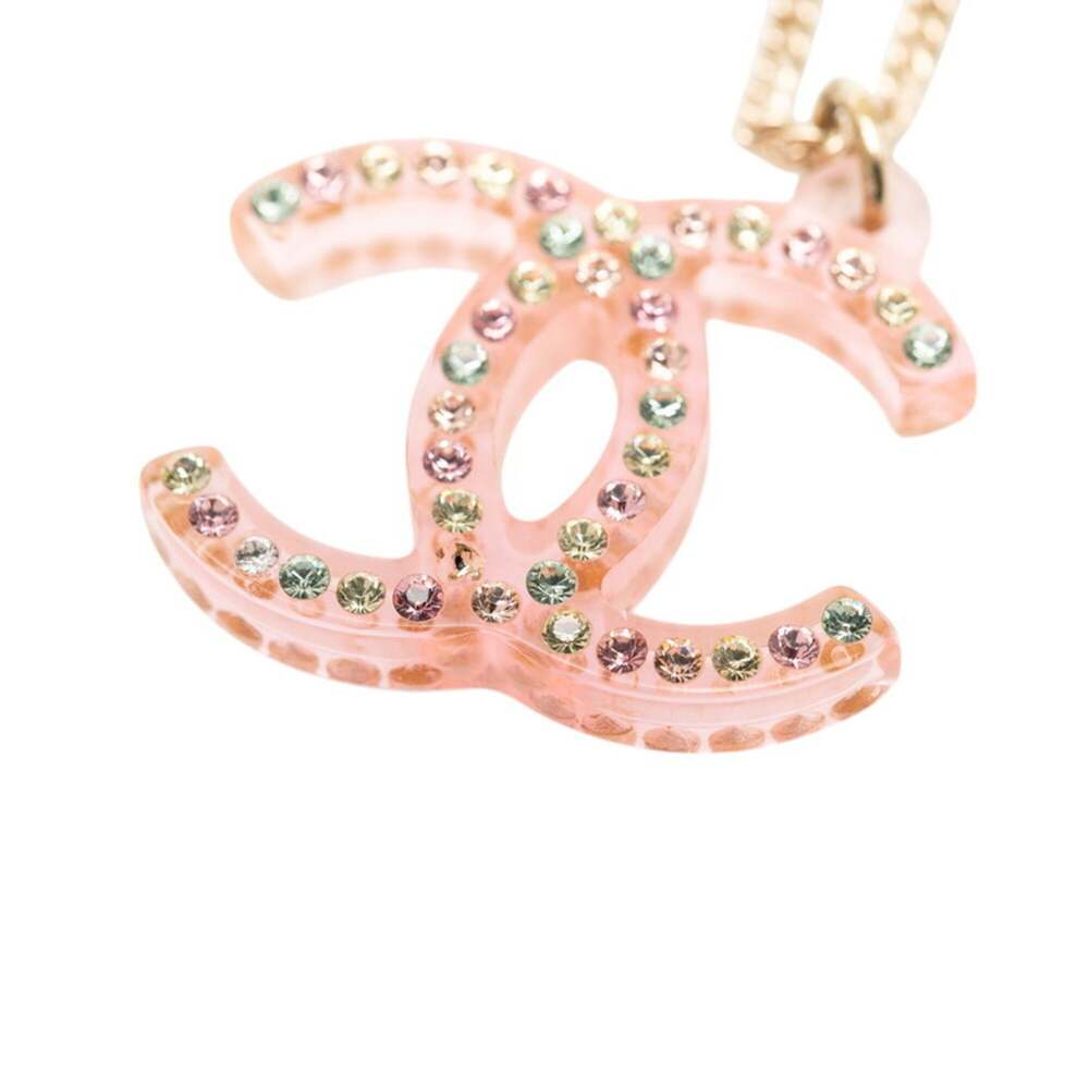 Chanel Cc Logo Chain Bracelet Metal #266346C60B - Picture 3 of 5